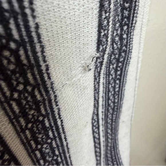 Gypsies & Moondust Black and White Strapless Jumpsuit with Pockets Size Large - Picture 8 of 15